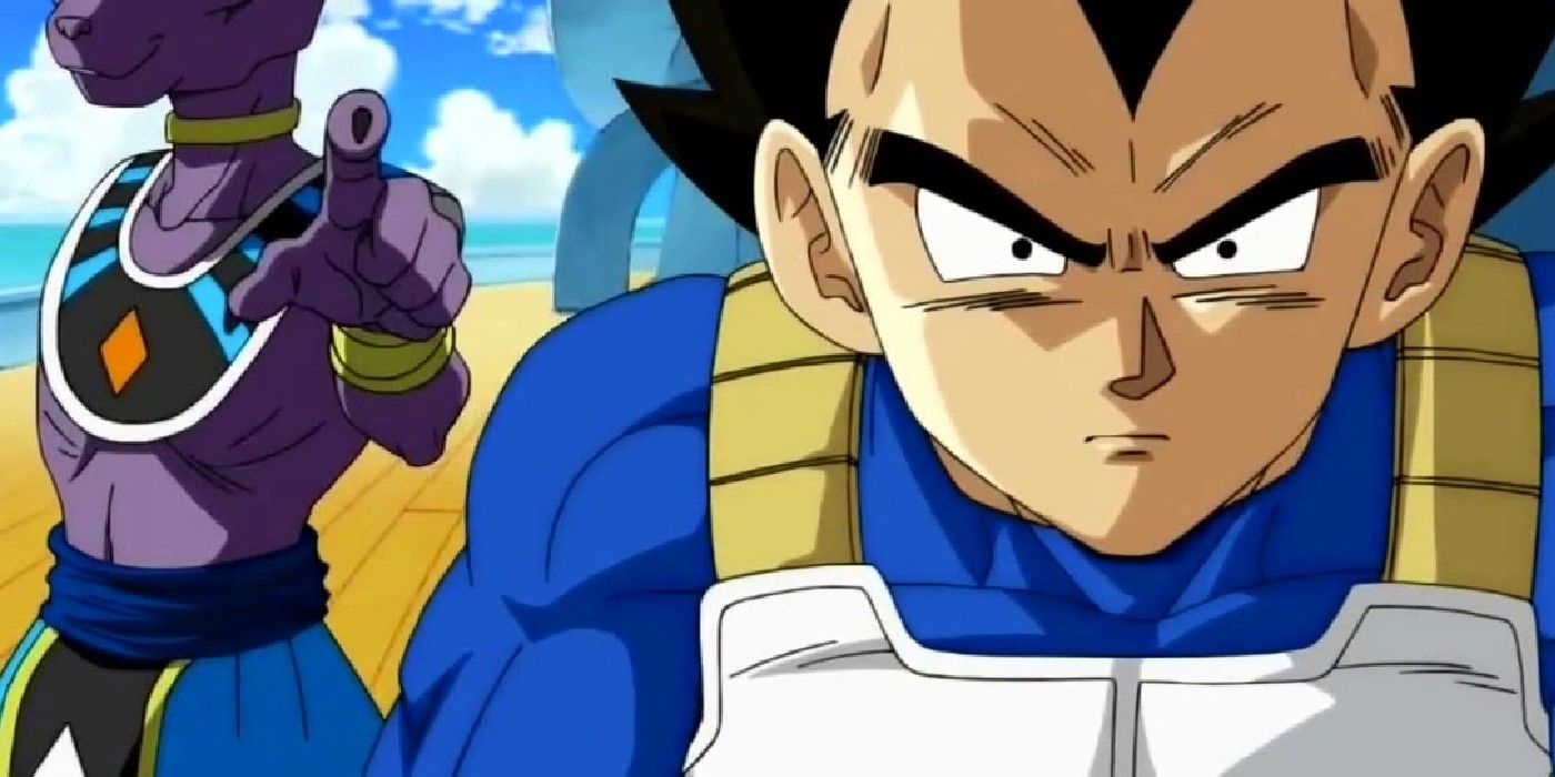 Beerus Pushes Vegetas Buttons In Dragon Ball Super