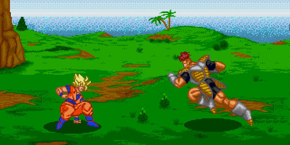 Dragon Ball Z Genesis Goku Recoome Fight