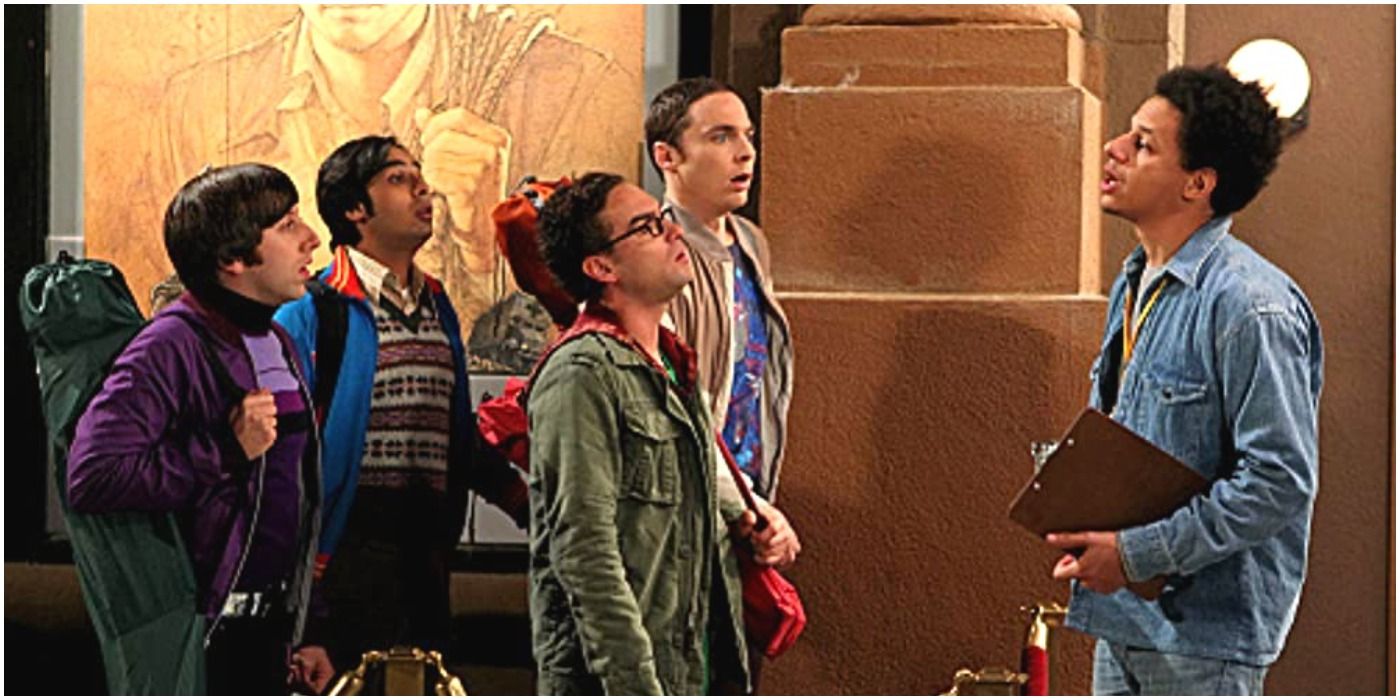 Eric Andre and the Gang in the Big Bang Theory