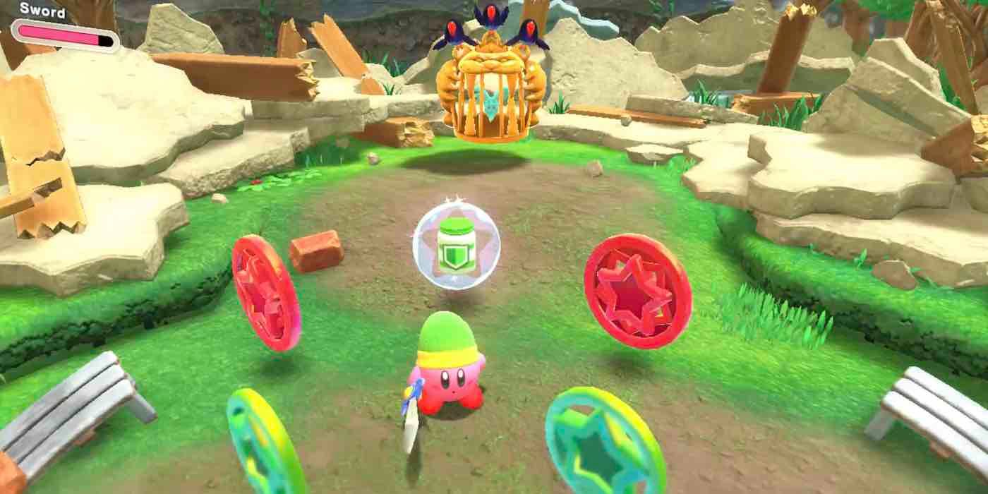 Kirby and the Forgotten Land Life Up amiibo