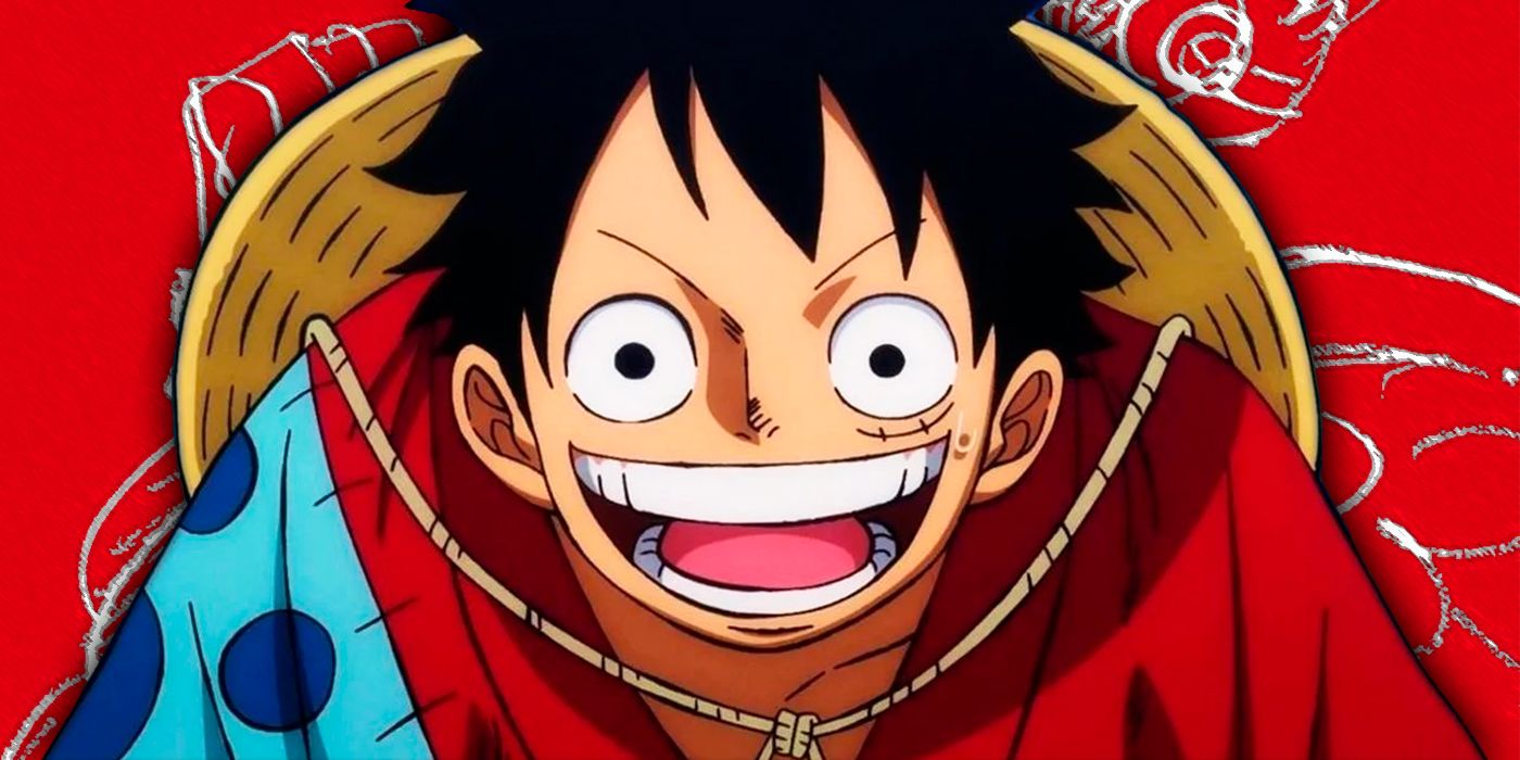 Luffy One Piece Red