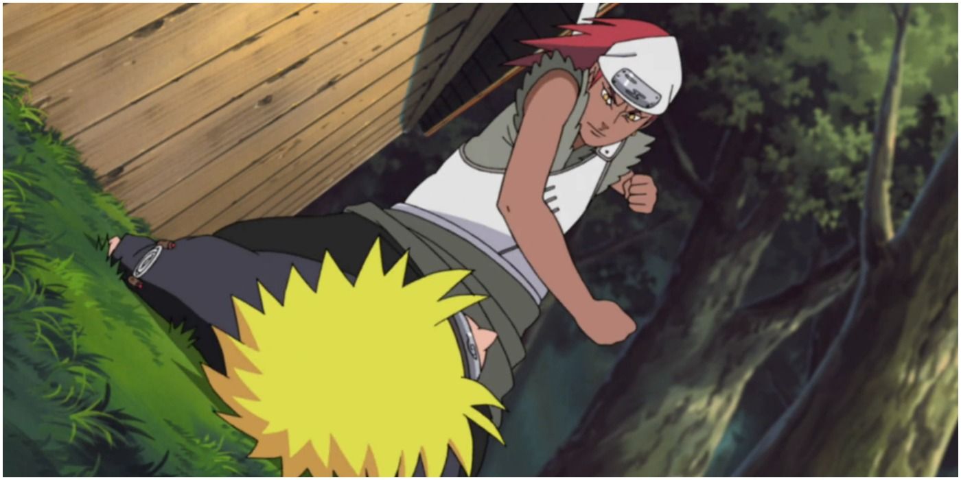 Karui Punching Naruto