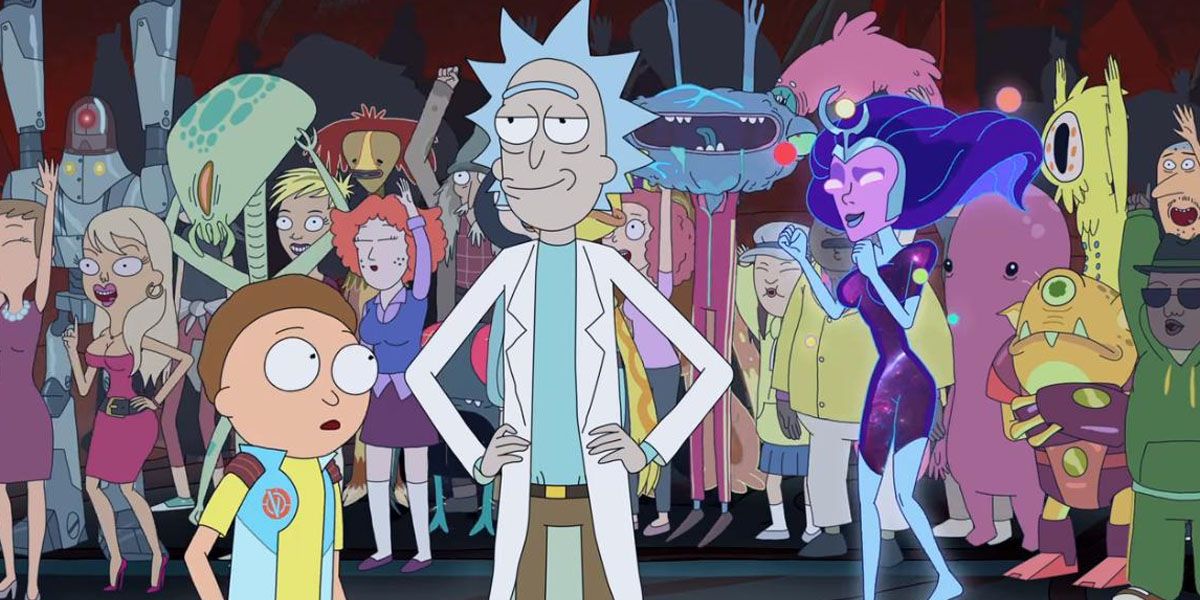 Rick Sanchez Morty Smith And Supernova In Rick And Morty