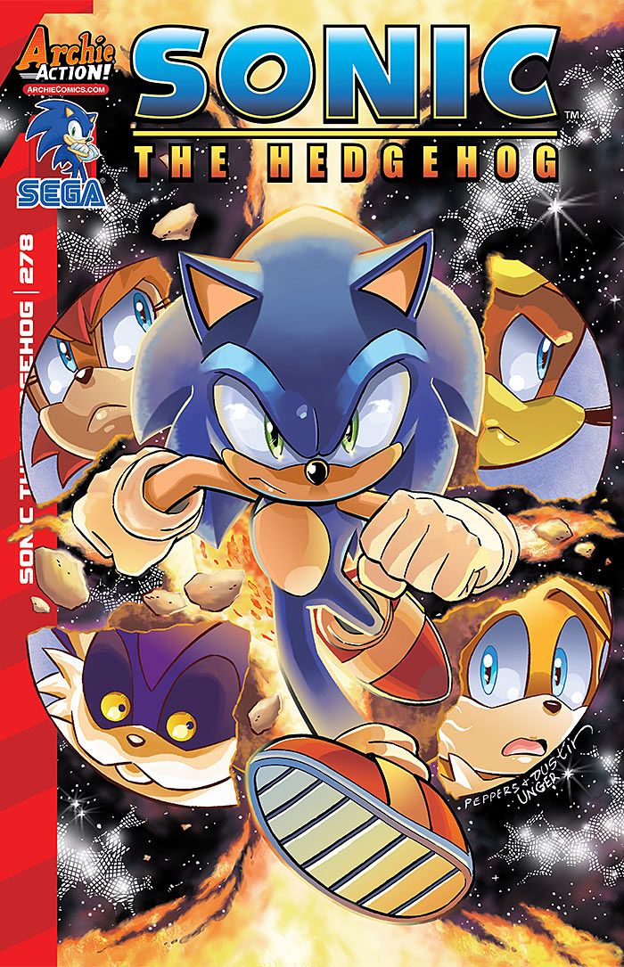 Archie Comics Celebrates 25 Years Of Sonic The Hedgehog With Sonic Mega Drive Archie Comics