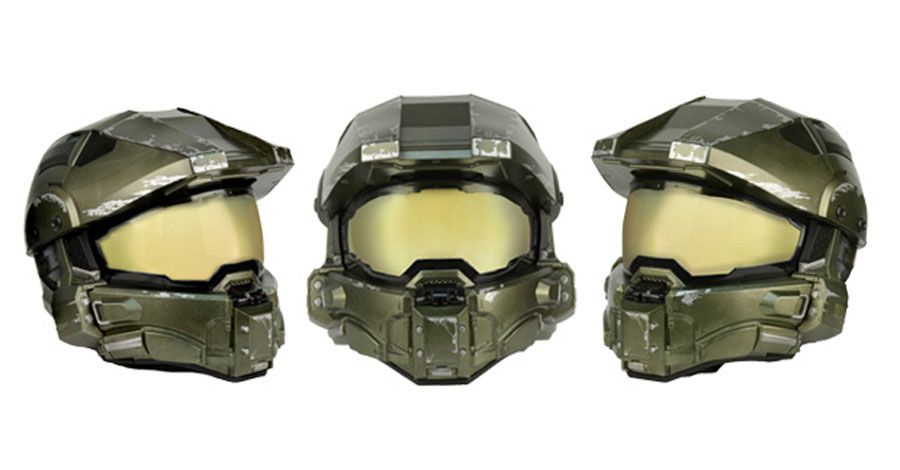 Ride like a Spartan with this 'Halo' Master Chief motorcycle helmet