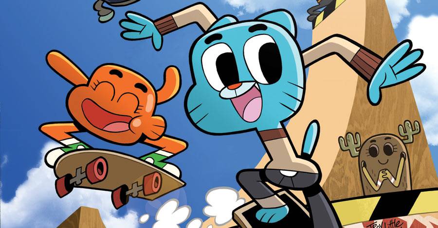 Frank Gibson Chews On The Amazing World Of Gumball Cbr