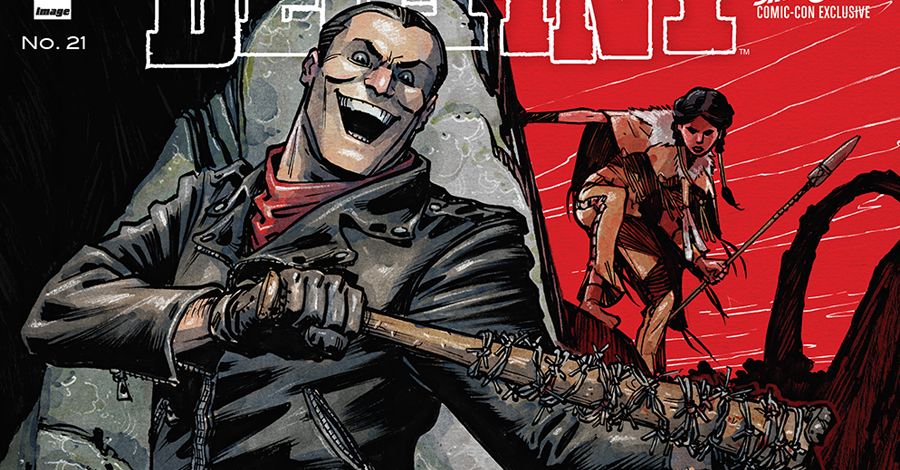 Cover Comic Book Thief of Thieves #33 Skybound Comic-Con Negan Kills..