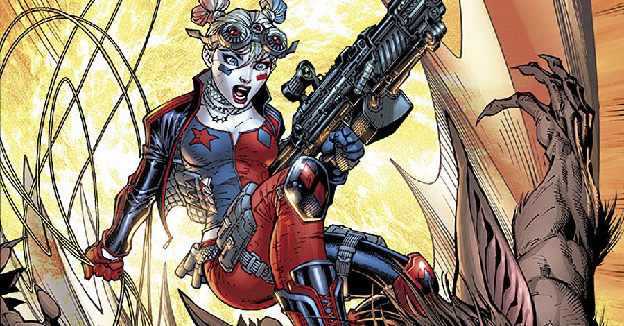 harley quinn by jim lee statue